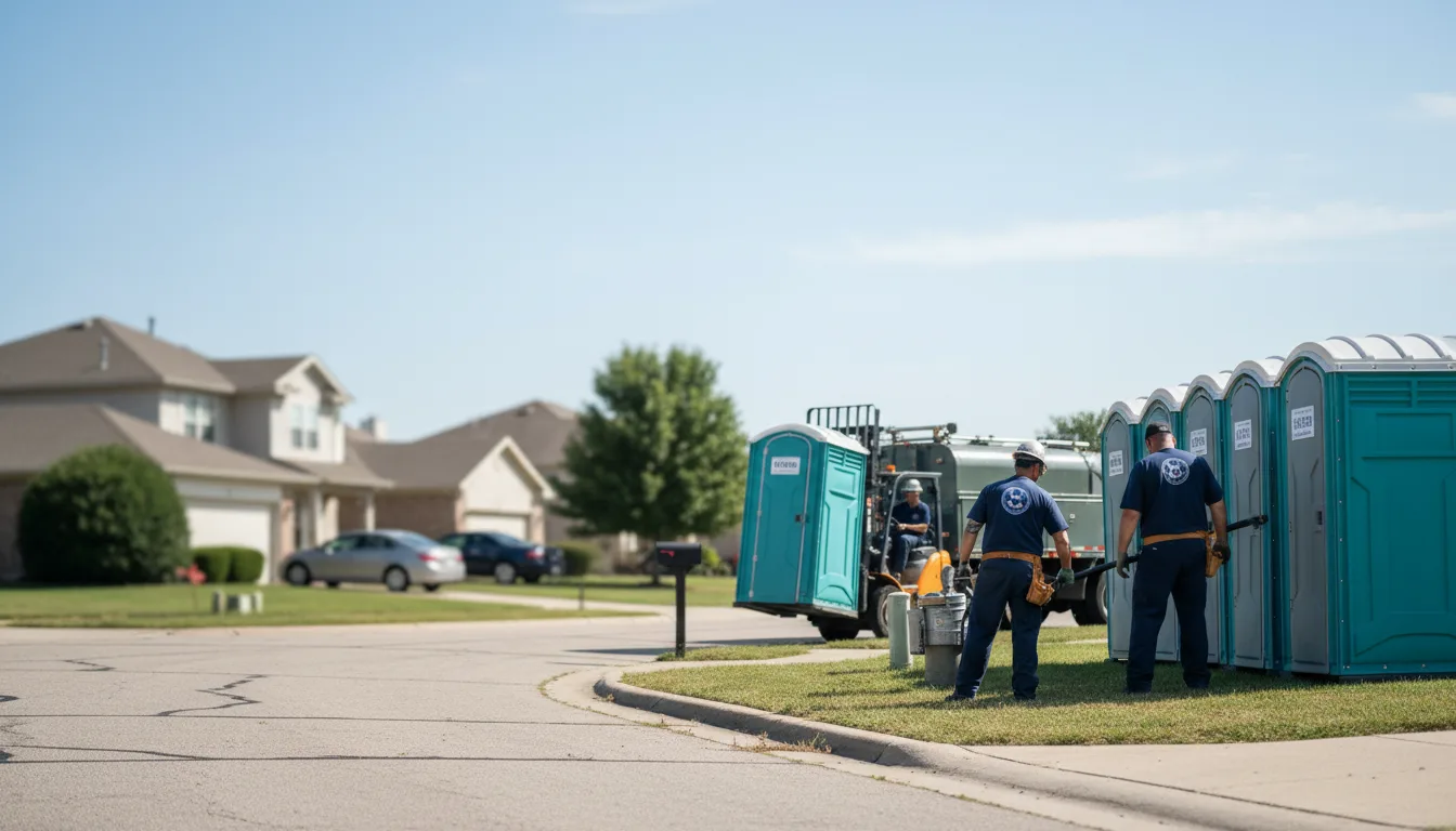 Porta Potty Rental in Burbank, IL near me